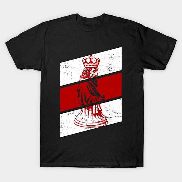 Chess Board With Jesus As King Chess Piece - Atheist Atheism T-Shirt by Anassein.os